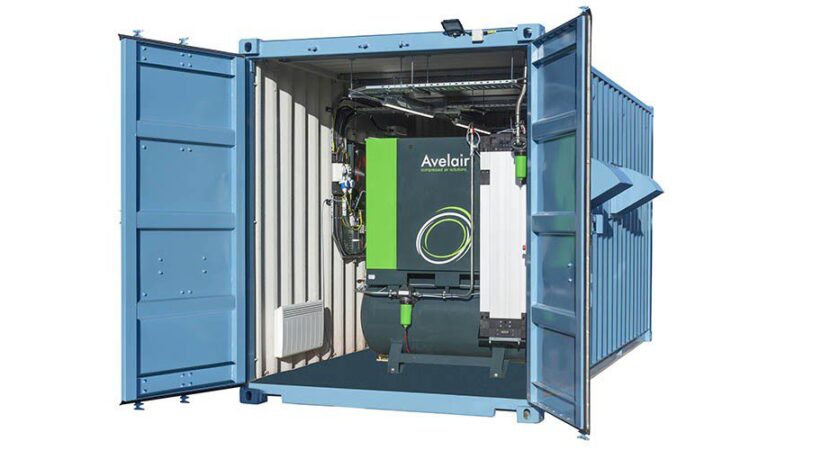 Plug & play containerised compressed air system