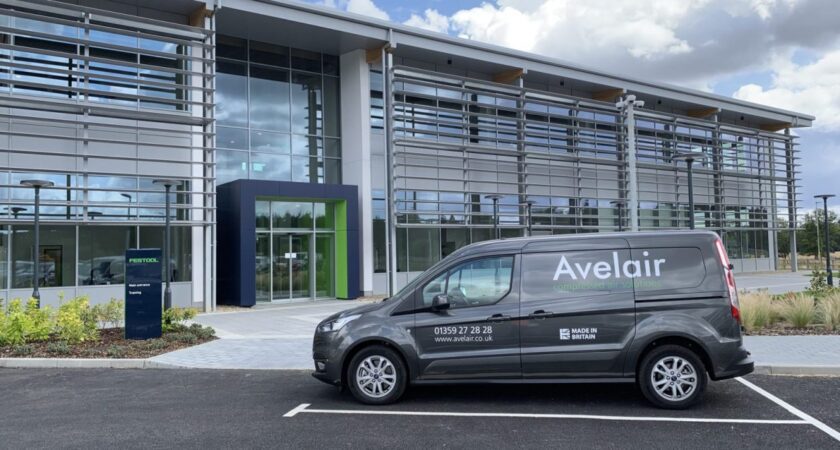 Festool’s new UK headquarters choose Avelair