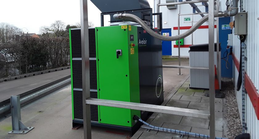 Case study: Outdoor weatherproof compressor