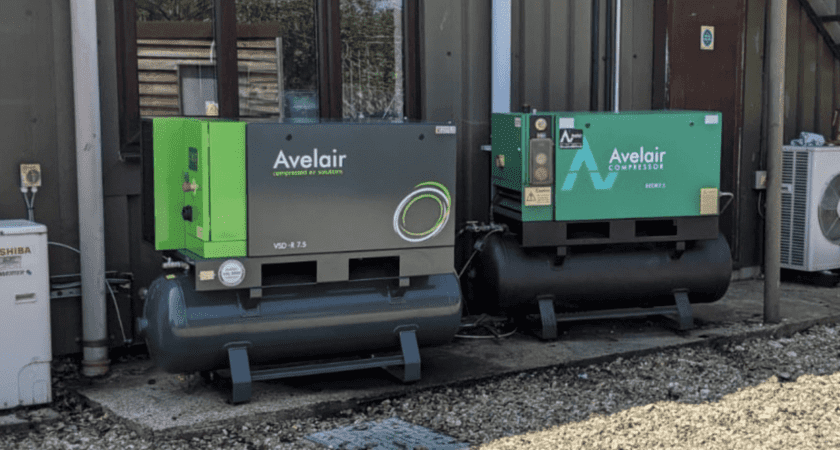 Back to the future! Latest outdoor VSD compressor installed….