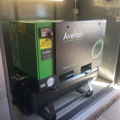 EVO 3.7KW Integra-D single phase - super silenced air compressor