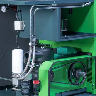 Energy efficient industrial air compressors