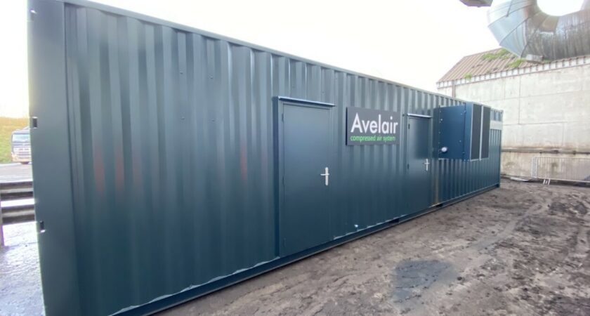Containerised compressed air system