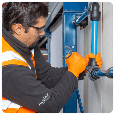 Avelair compressor pipework systems