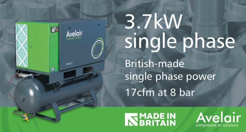 The single phase air compressor solution!