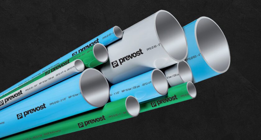Avelair authorised distributor for Prevost compressed air pipework